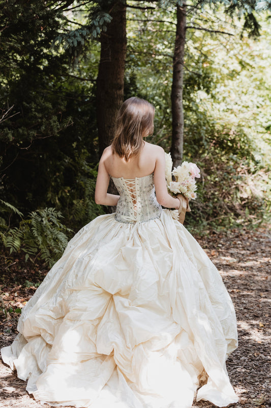 Premium Wedding Dress - Re size to smaller size