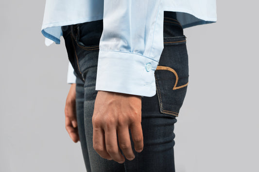 Shirt - Shorten Sleeve Length At Cuff